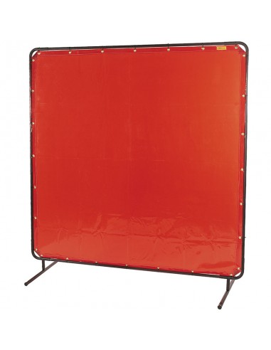 Pantalla protección de Soldadura Roja 180x240 cm